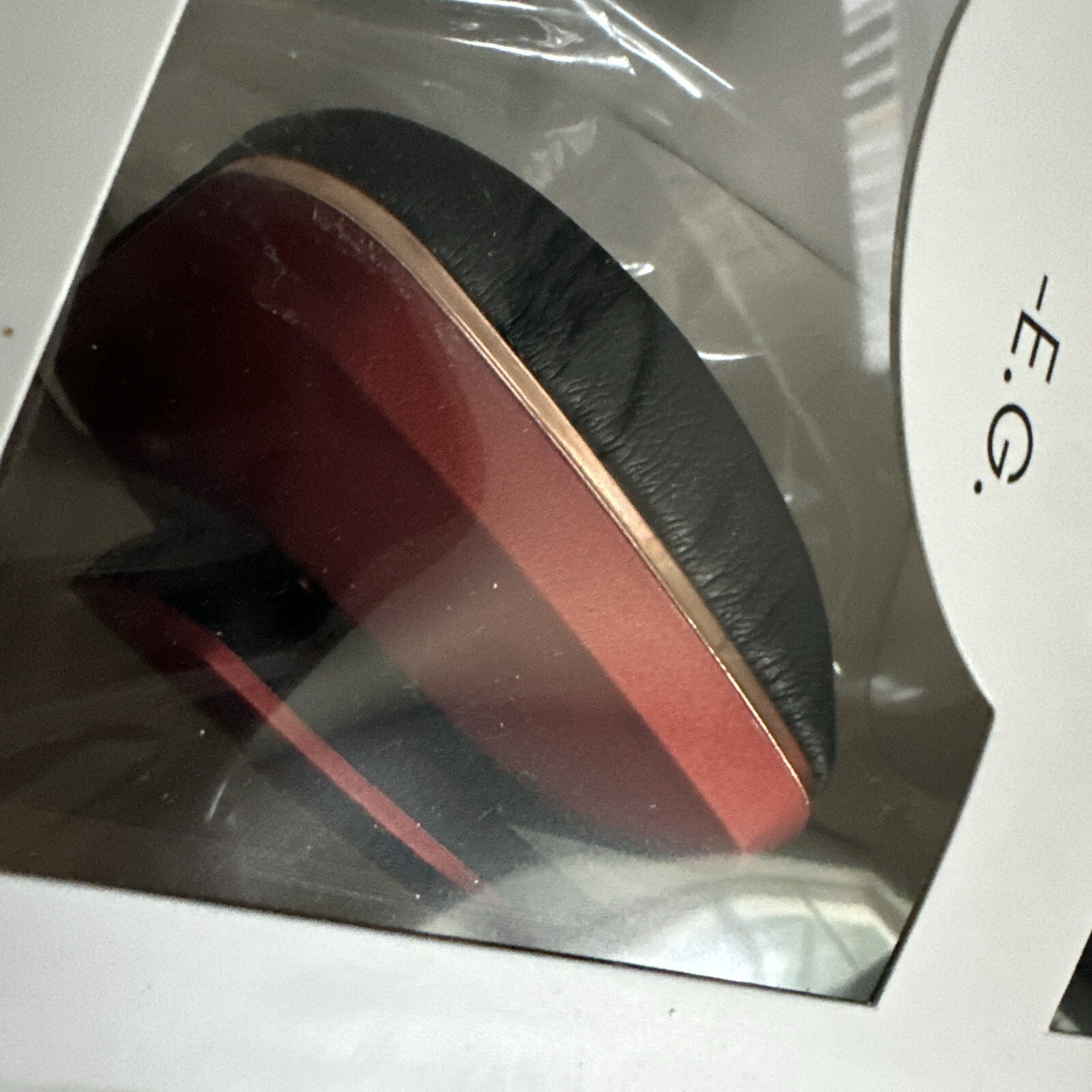 E.G. AUDIO Wireless Bluetooth Noise Cancelling Headphones, Built in Mic, RED