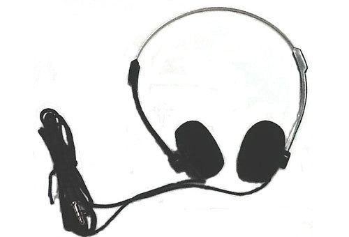 Headphone mini stereo with 3 feet Cord 3.5 mm plug