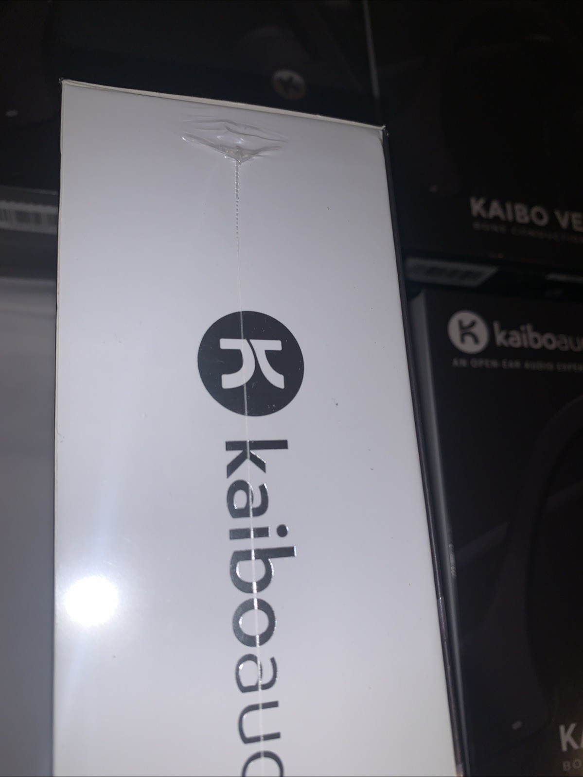 Kaibo Verse Plus Bone Conduction Headphones Multipoint Pairing Midnight Black