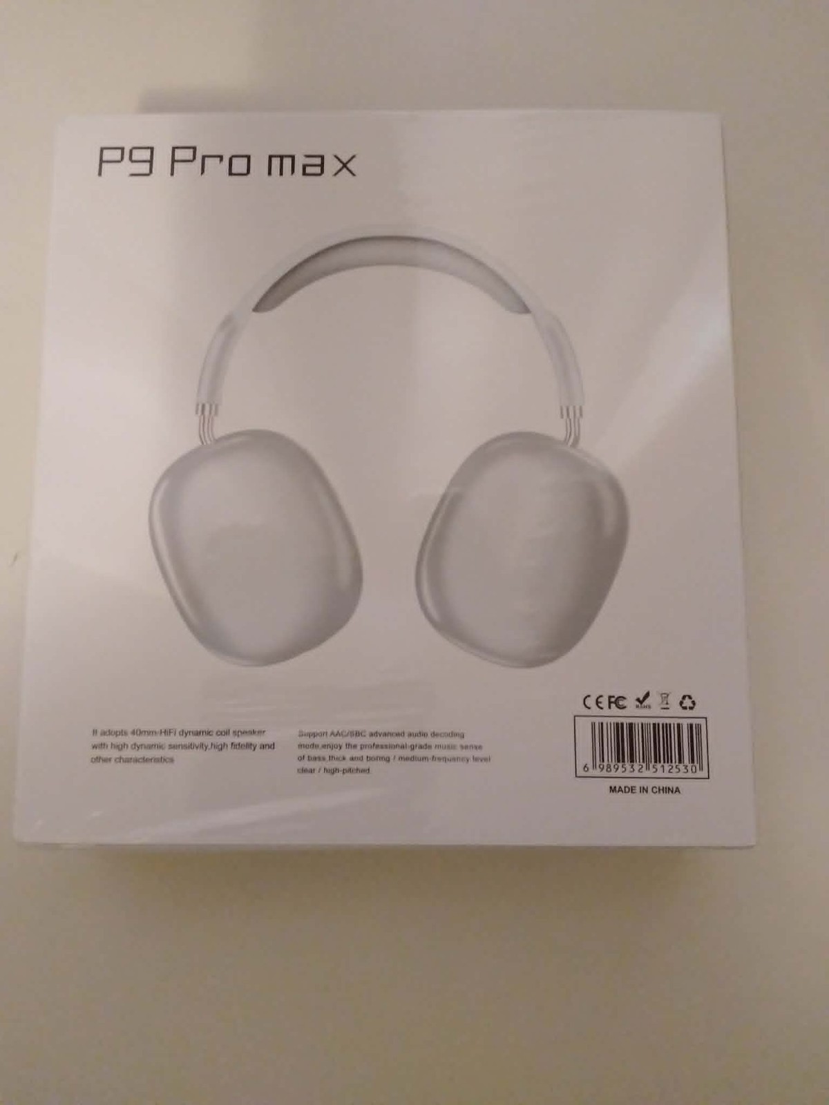 P9 Pro Max Headphones