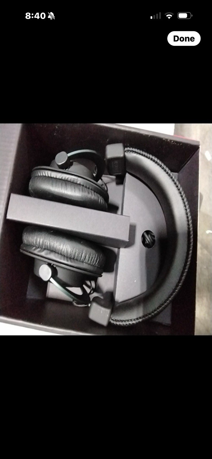 Fifine H8 Over-Ear Headphones Black 3.5mm & 6.35mm Jack 9.8ft Cable