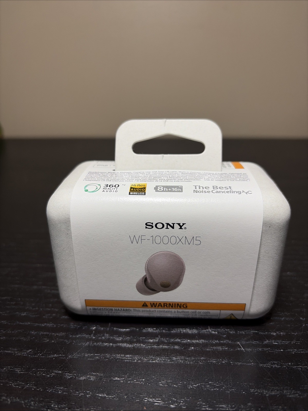 Sony WF-1000XM5 Truly Wireless Noise Cancelling Earbuds Headphones – Smoky Pink
