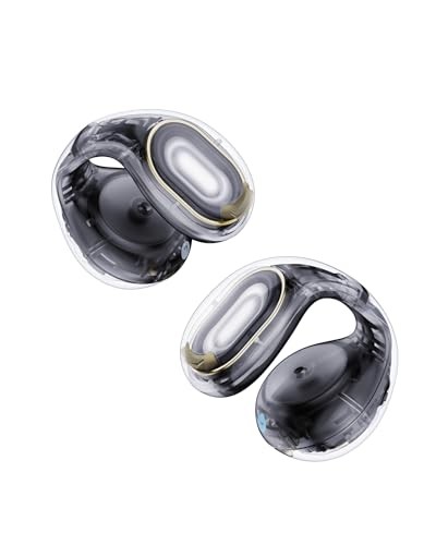 C30i by Anker, Open-Ear Earbuds, Clip-On Headphones, Lightweight Clarity Black