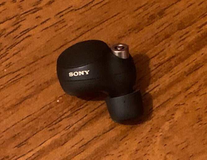 Sony WF-1000XM4 Replacement LEFT Side Ear Bud WF1000XM4 Black – FIRMWARE 2.1.0