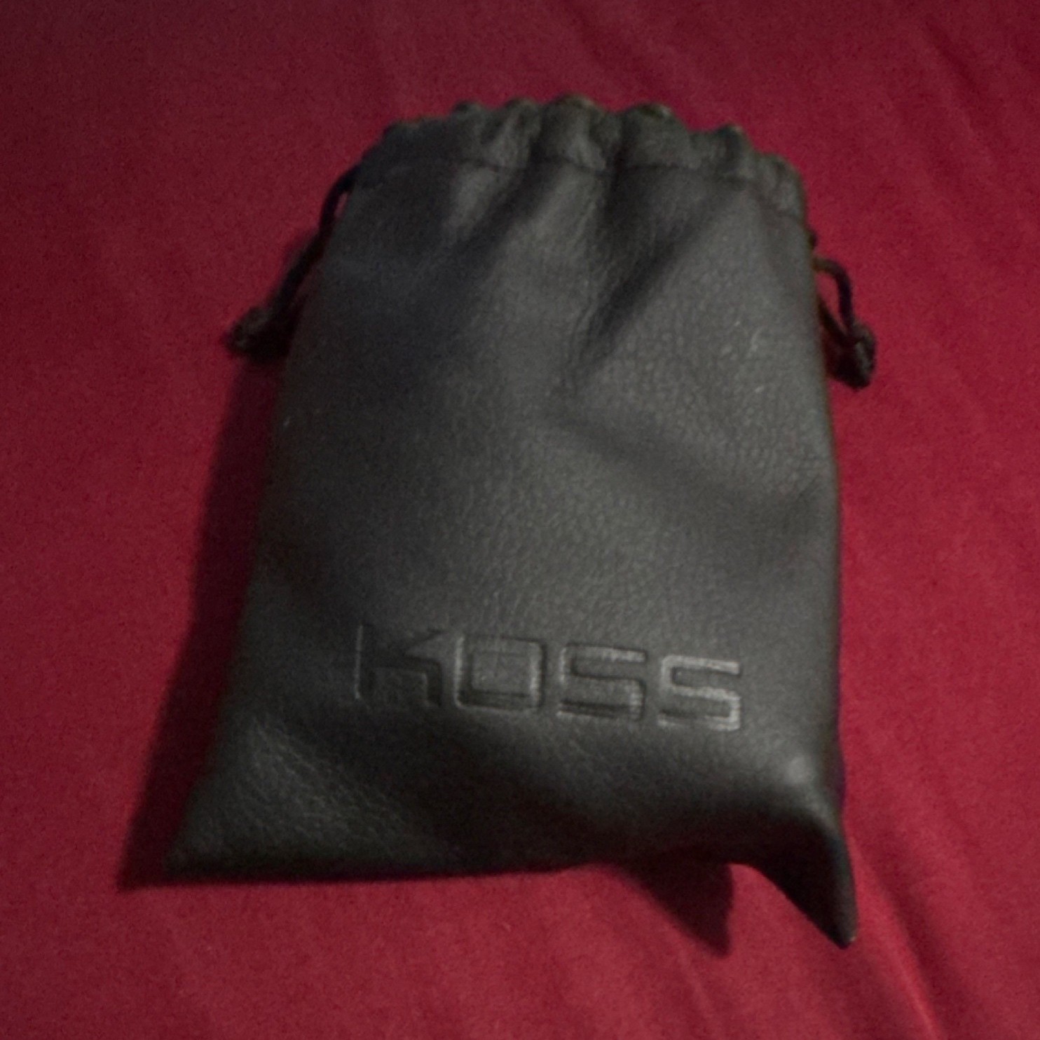 Koss Porta Pro Wired Headphones Black Ear-Pad w/ Carrying Pouch