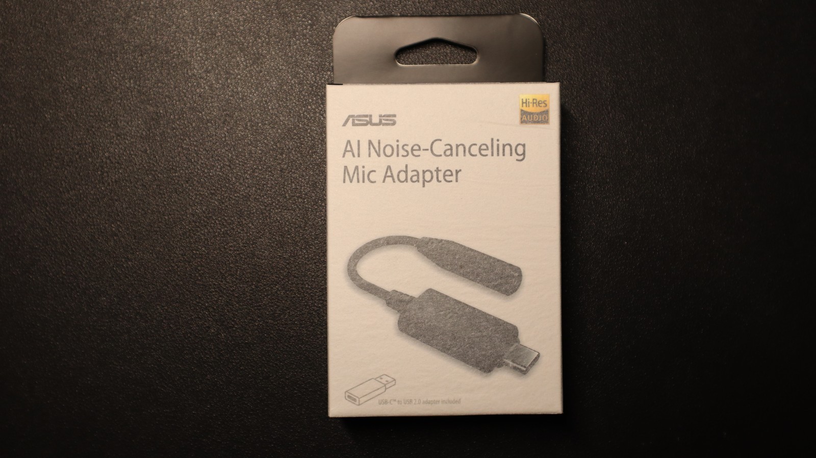 ASUS AI Noise-Canceling Mic Adapter (USB-C) – Brand New / Factory Sealed