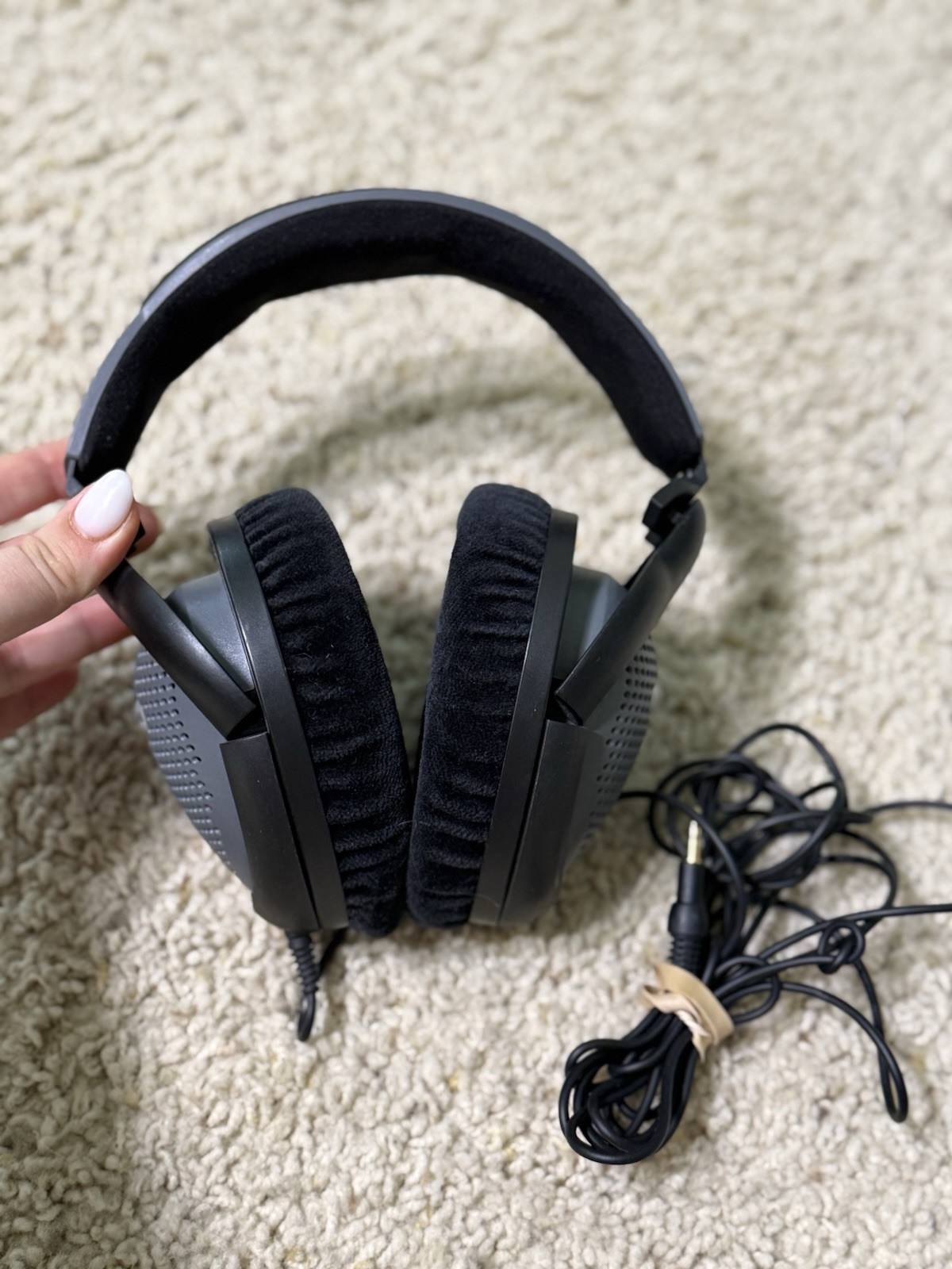 Sennheiser HD 500A Wired Over Ear Headphones Vintage Stereo Headset