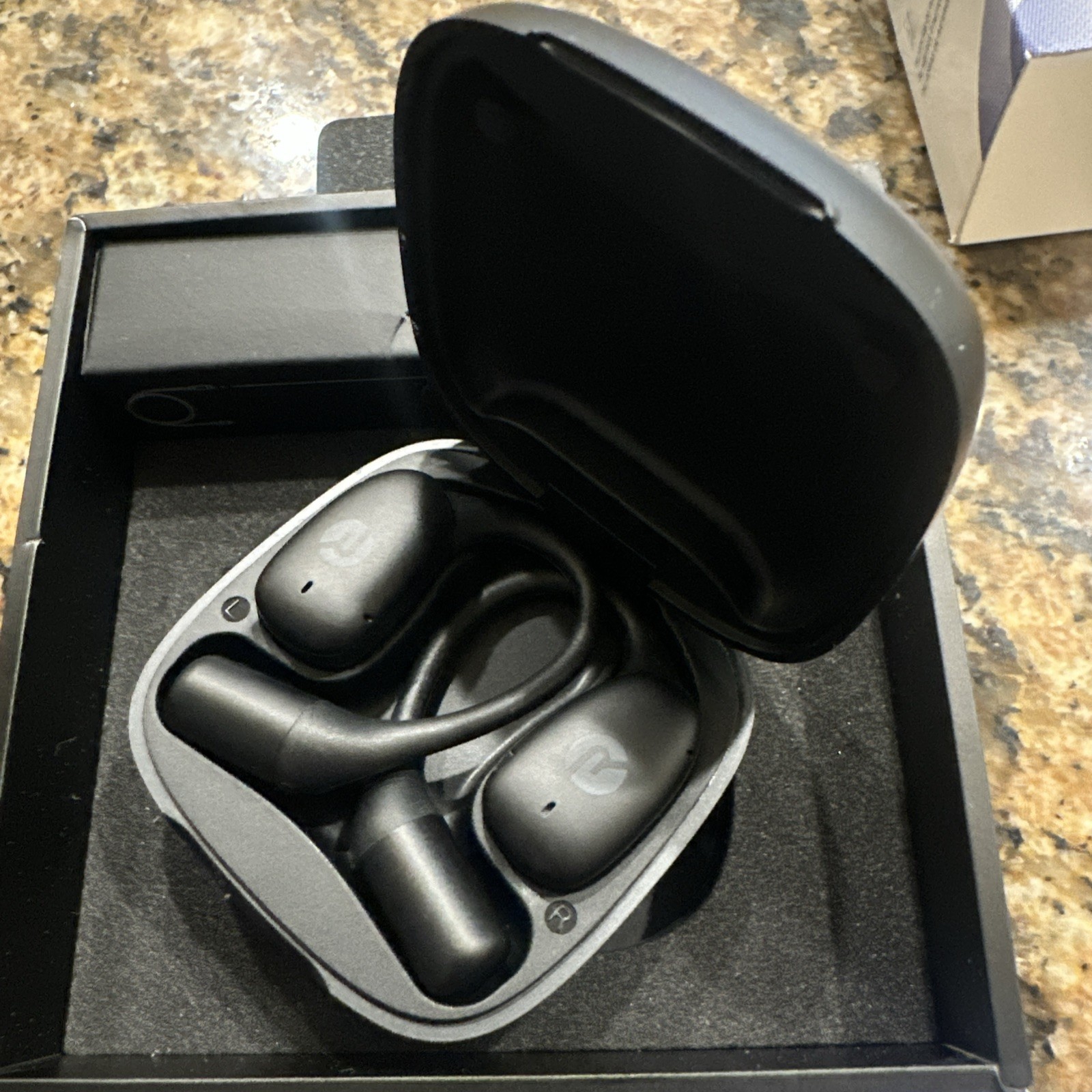 Raycon Essential Open Ear Earbuds – Open Ear Headphones, Earbuds Wireless Black