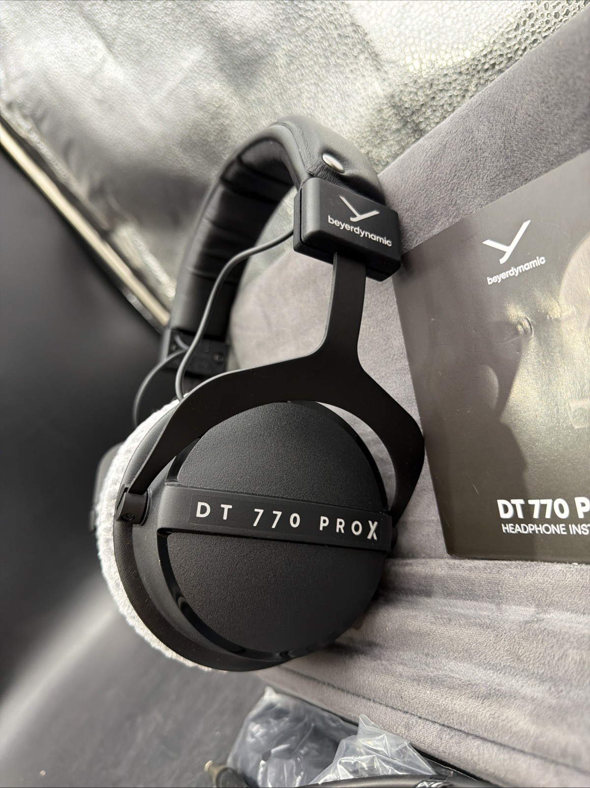 Beyerdynamic DT 770 PRO X Closed Back Wired Studio Headphones -Black/Grey