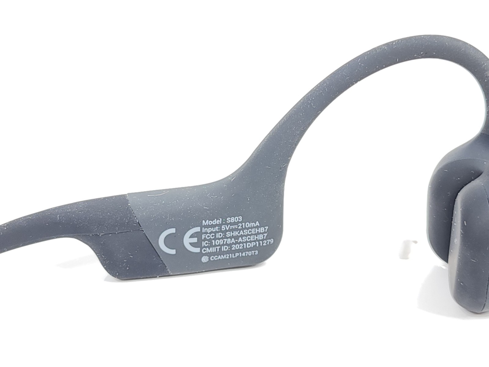Shokz OpenRun S803 Bone Conduction Open-Ear Endurance Headphones – Black