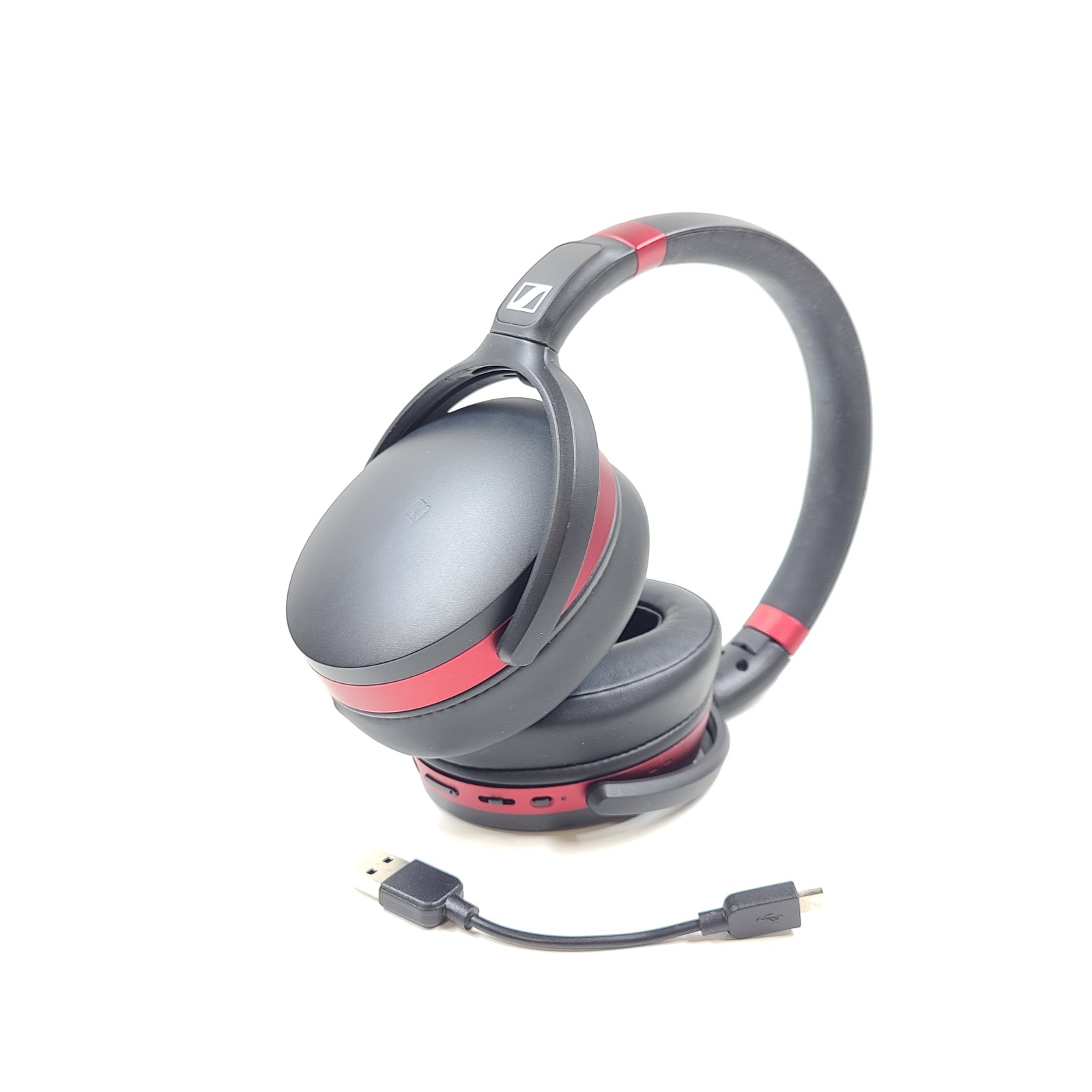 Sennheiser HD 4.50BT Active NC Bluetooth Wireless Headphones – Black/Red Grade A