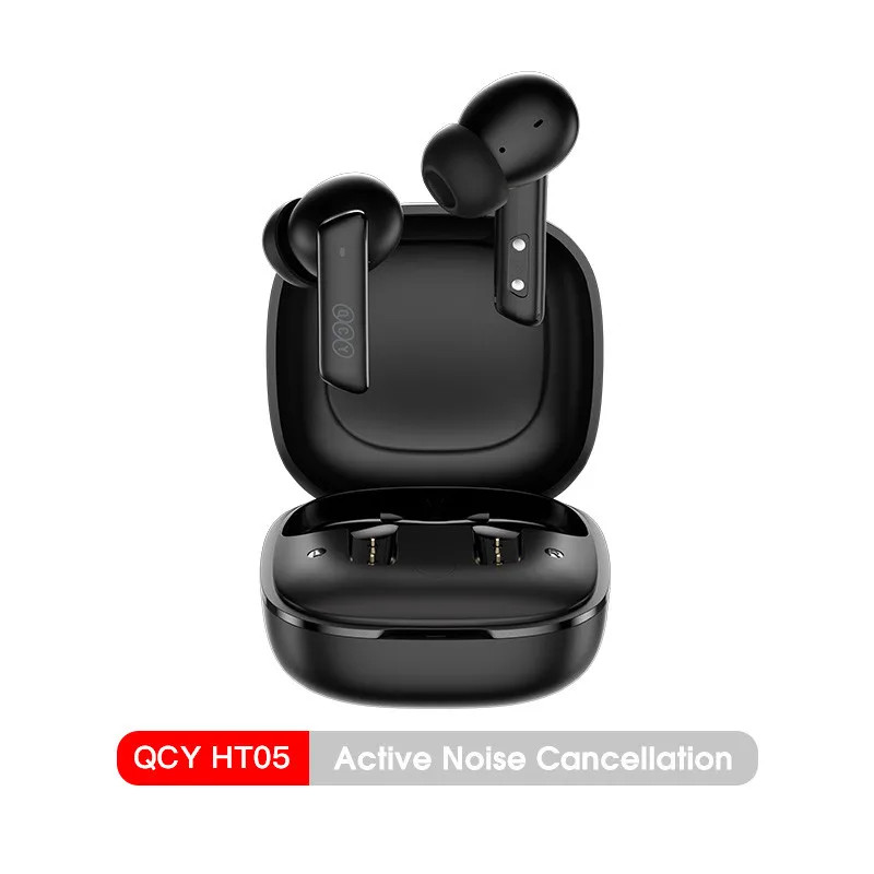 HT05 Melobuds ANC Wireless Earphones 40Db Noise Cancellation, 6 Mic HD Call