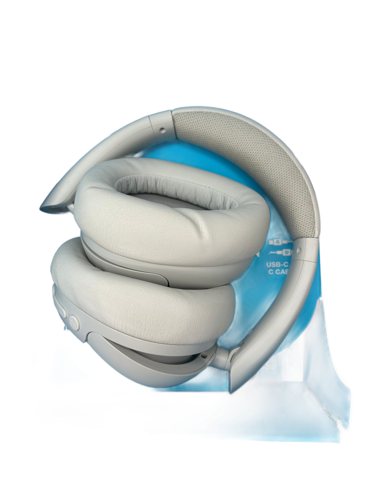 JLAB JBuds Lux ANC Wireless Over-Ear Headphones Cloud White Hybrid Noise