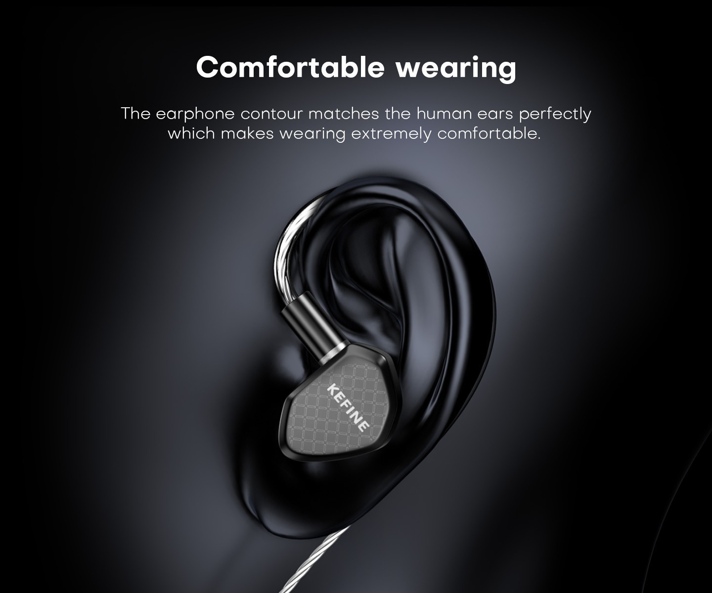 Kefine Klean 10mm DLC Diaphragm Dynamic Driver IEM Wired Earphones