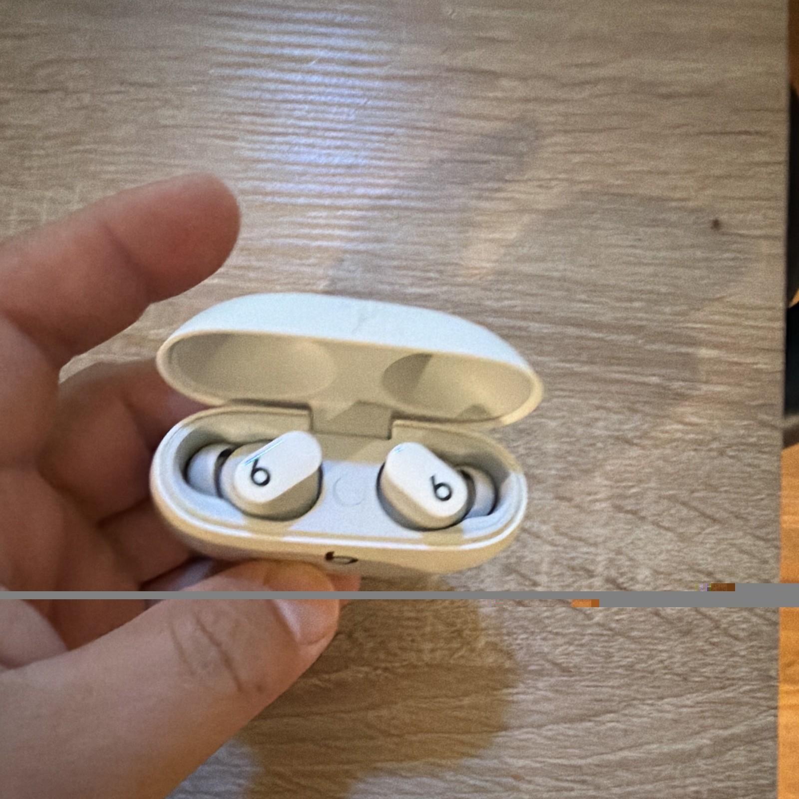 Beats Studio Buds True Wireless In-Ear Earbuds w/ ANC, White Charging Case