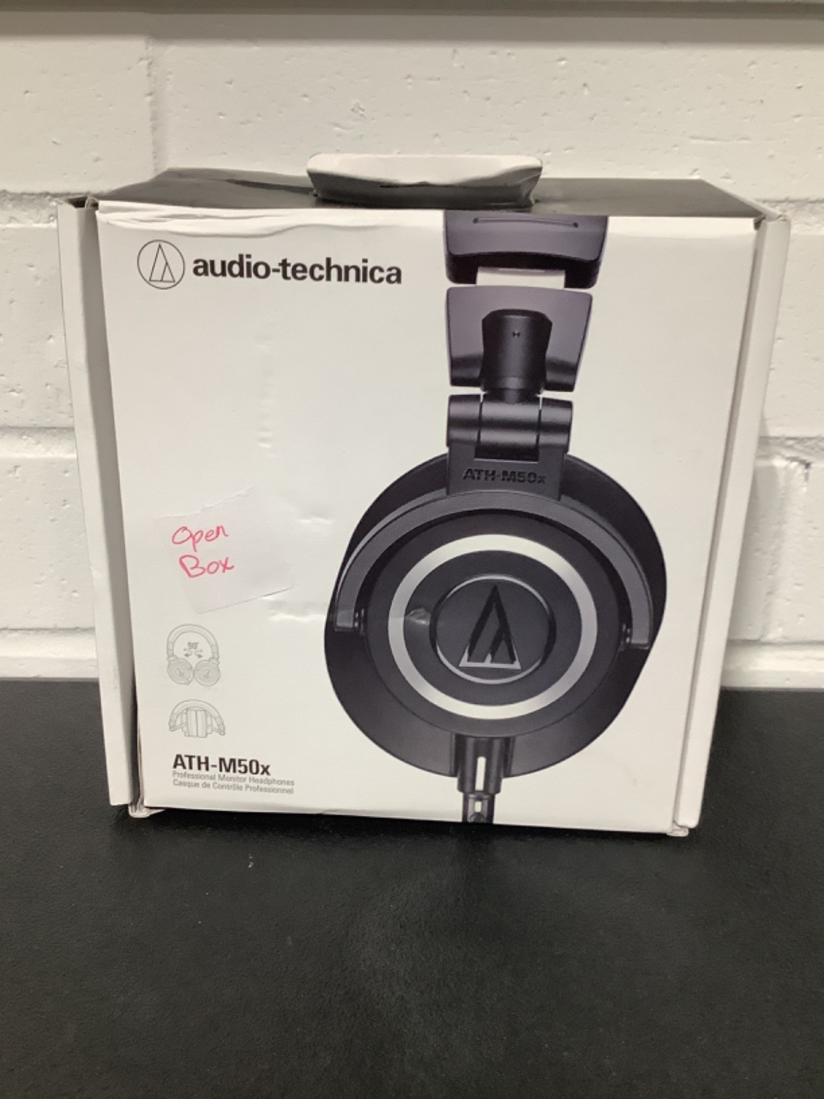 NEW Audio-Technica ATH-M50X Professional Over Ear Headphones Black IN-STOCK