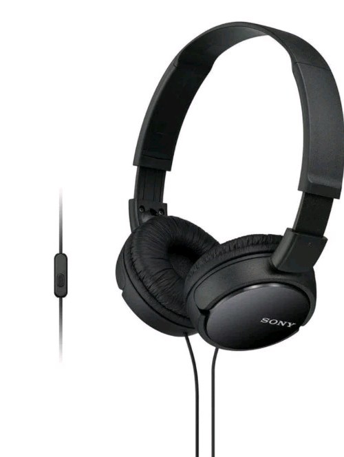 Sony MDR-ZX110 Wired On-Ear Stereo Headphones Black Sealed New Gift