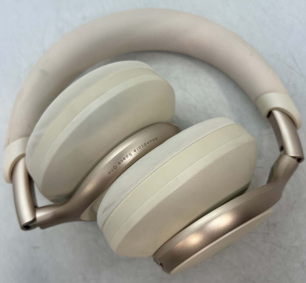Soundcore Space One Wireless Over-Ear Headphones White FAST FREE SHIPPING a