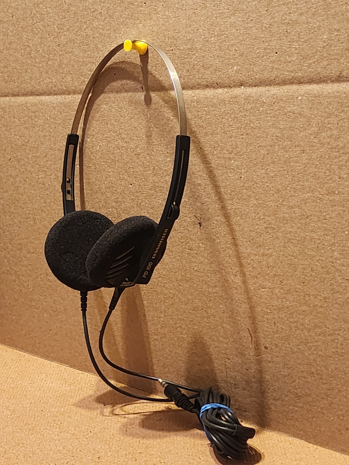 Sennheiser PD 100 Wired Headphones 3.5mm Made in Germany Rare Model Metal Headba