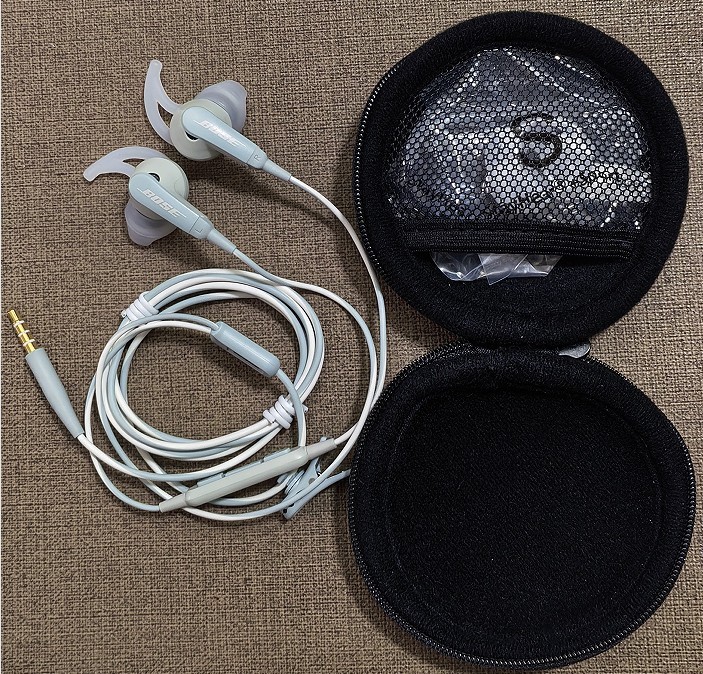 SoundSport In-Ear Earphones Headset 3.5mm Jack For Apple ios Version-Frost Whit