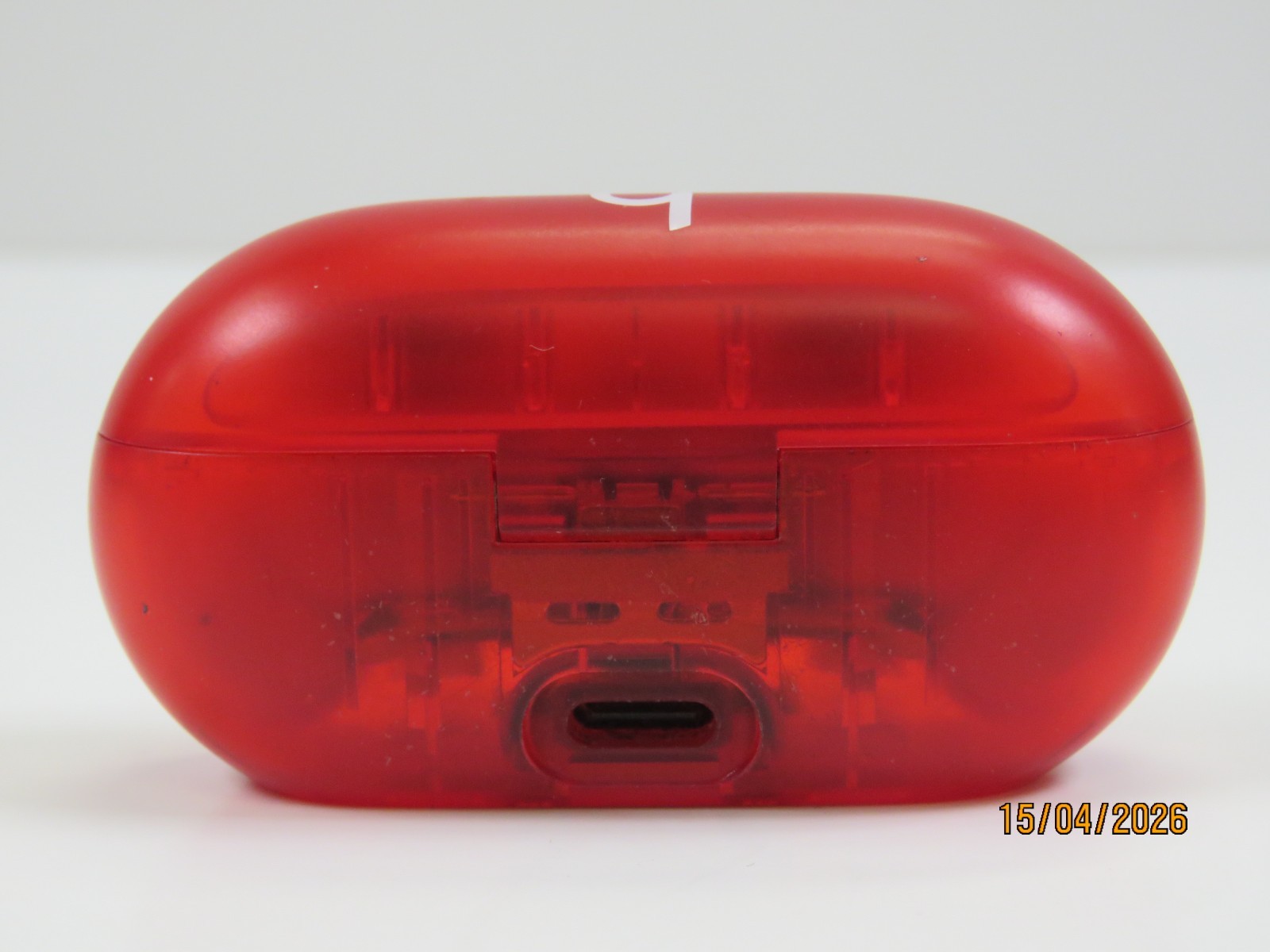 Beats By Dr. Dre Solo Buds In-Ear Wireless Headphones Transparent Red [A71]