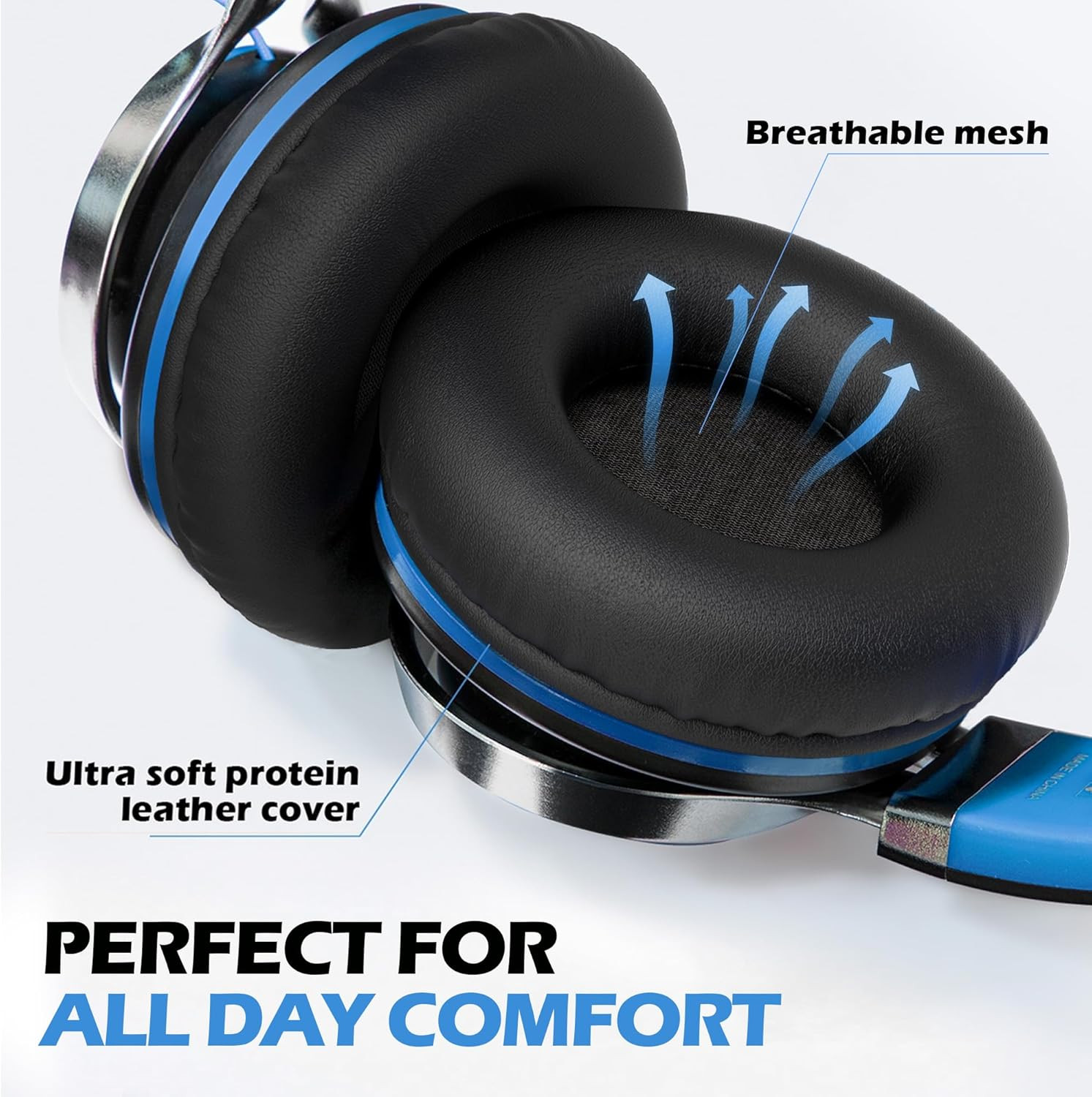 AILIHEN C8 Headphones Wired, On-Ear Kids Headphones with Microphone and Volume C