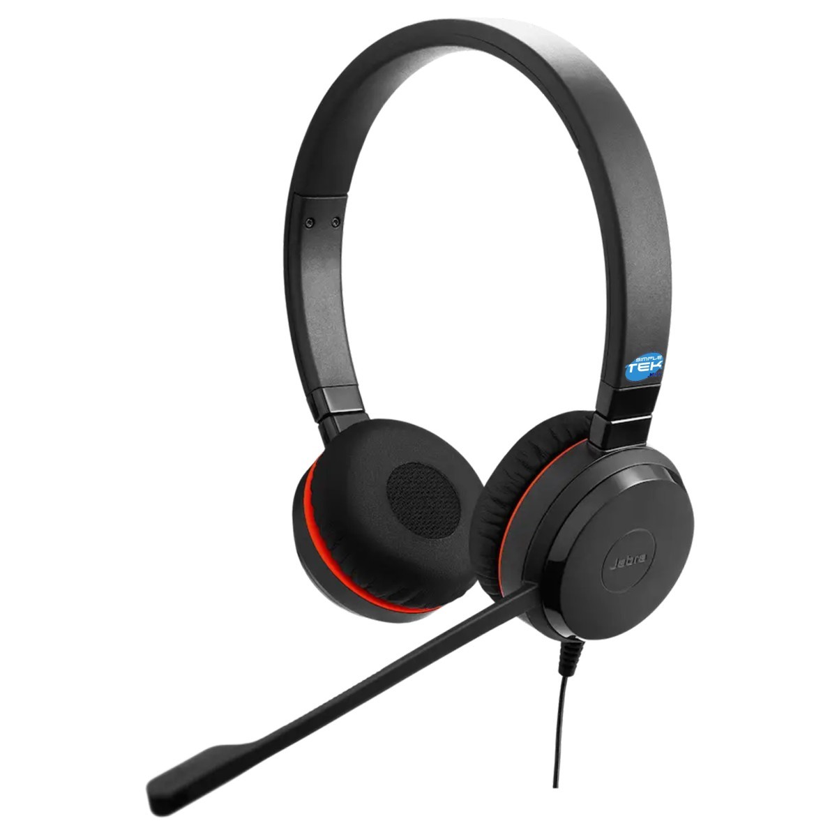 Jabra Evolve 30 Ii Duo Voip Headphones With 3.5mm Wired Jack Cable_