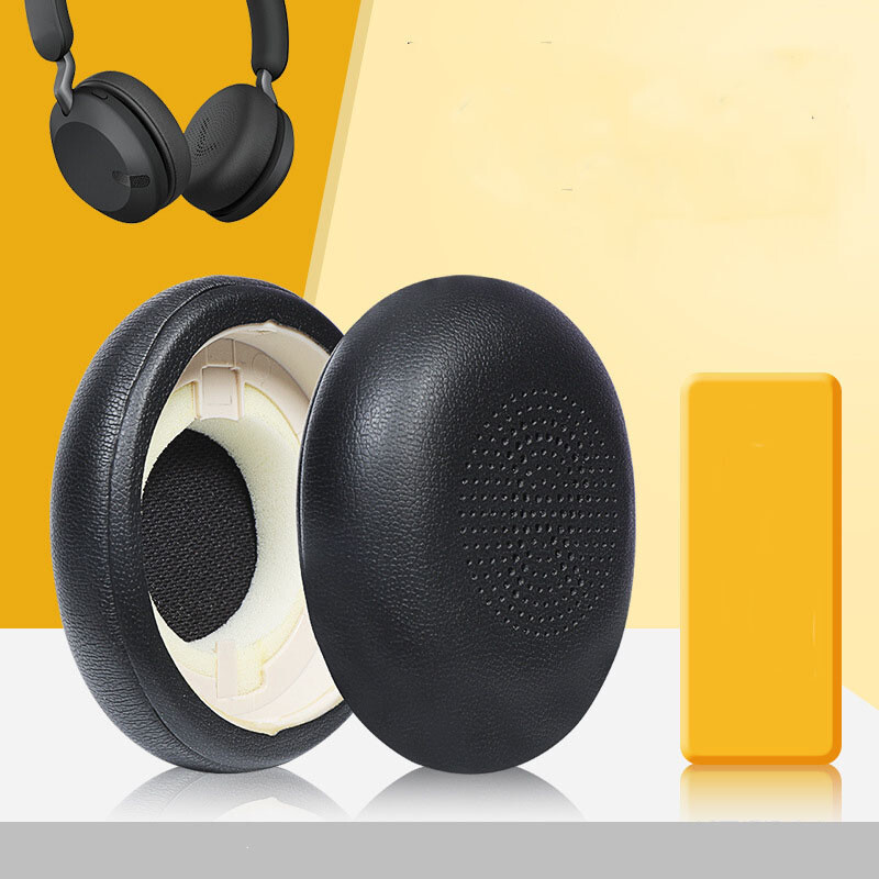Ear Pads Foam Cushion for Jabra Elite 45h Evolve2 40 65 MS UC Wireless Headphone