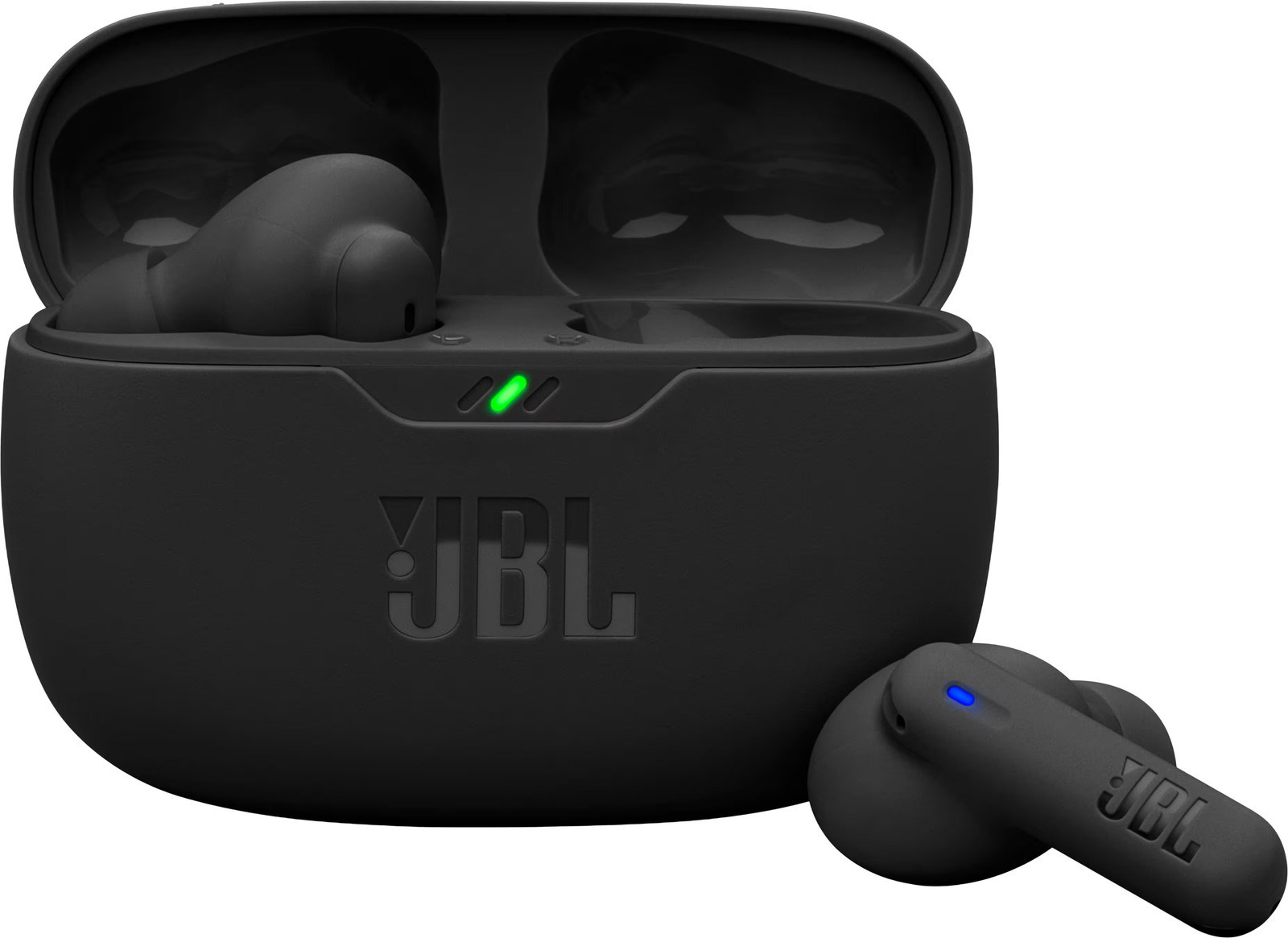 JBL – Vibe Beam 2 Noise Cancelling Earbuds – Black
