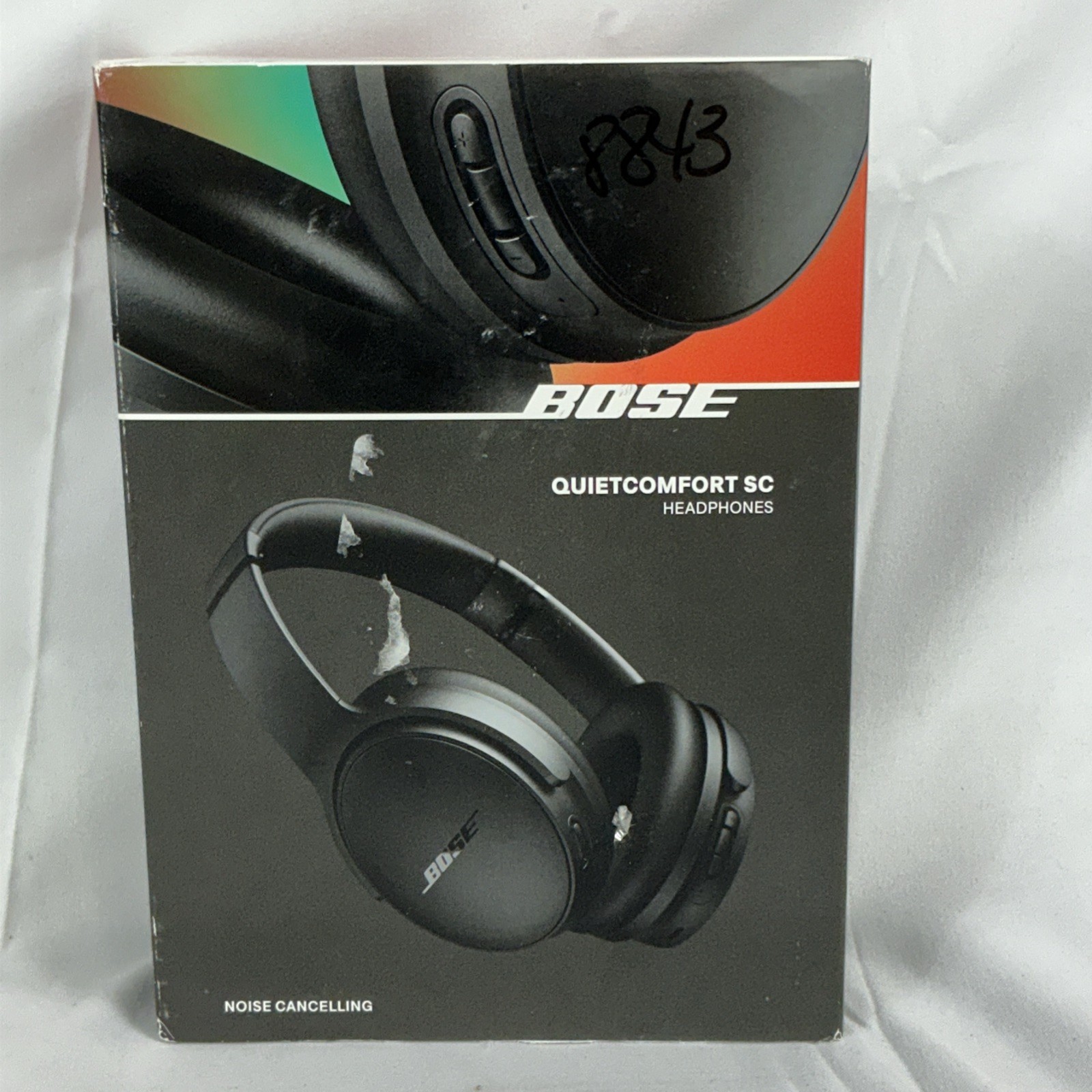 Bose Quietcomfort SC Headphones Noise Cancelling Bluetooth Built In Microphone
