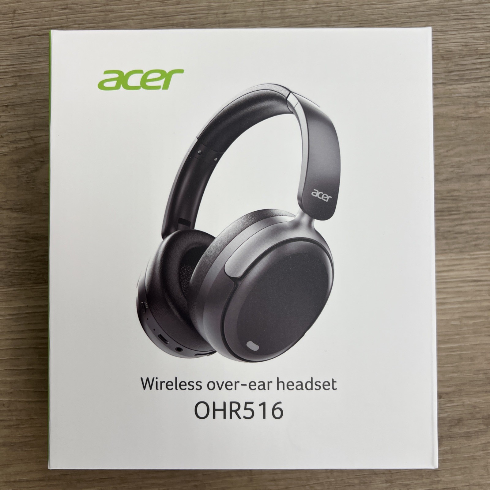 Acer OHR516 ANC Bluetooth 5.4 Headphones – 48dB Noise Cancelling, LDAC Hi-Res Au
