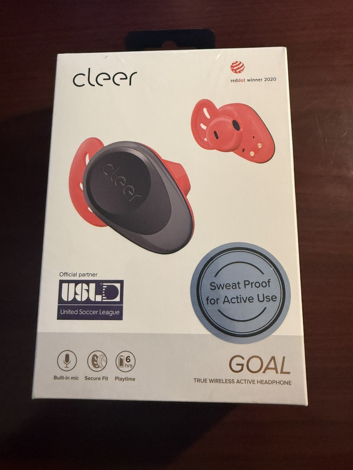 Cleer Goal Wireless Headphones – New in Box – Unopened – Active Use Sport Earbud