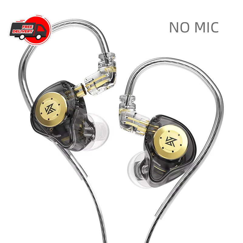 KZ EDX Pro Wired Earphones In Ear Monitor HiFi Bass Stereo Noise Cancel Headset
