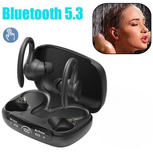 Wireless Bluetooth 5.3 Headset TWS Earphones Earbuds Stereo Headphones Ear Hook