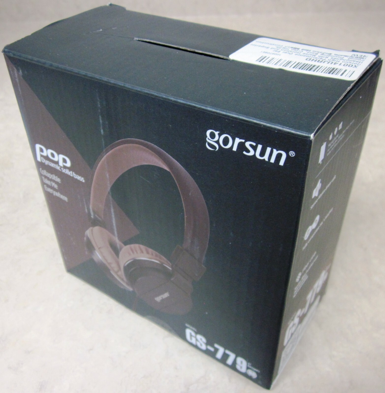 o’o’o . Stereo HEADPHONES Gorsun GS-779 . Collapsible Hands-Free