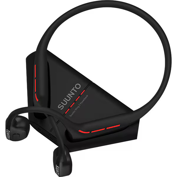 SUUNTO WING2 Wireless Bone Conduction Earphones IP66 Bluetooth BLACK SS051259000