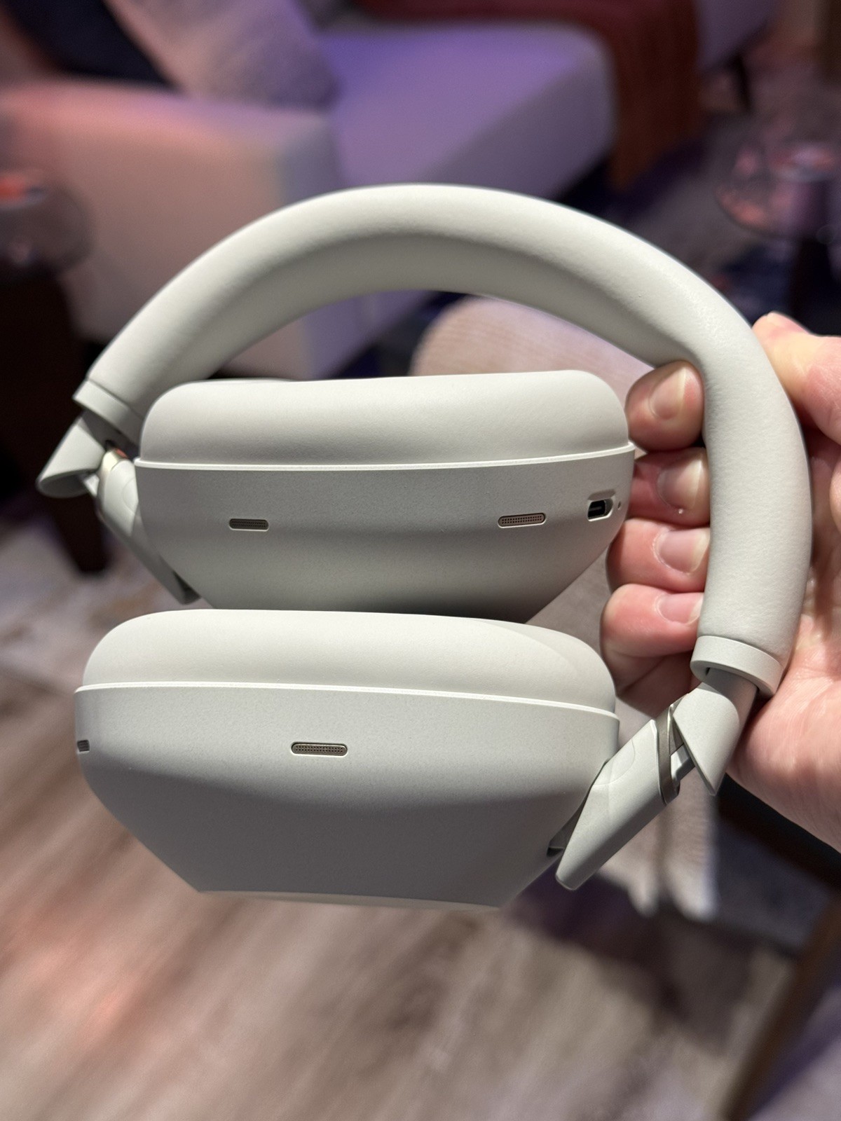 Sony WH-1000XM6 Wireless Noise-Canceling Headphones Platinum Silver – Excellent