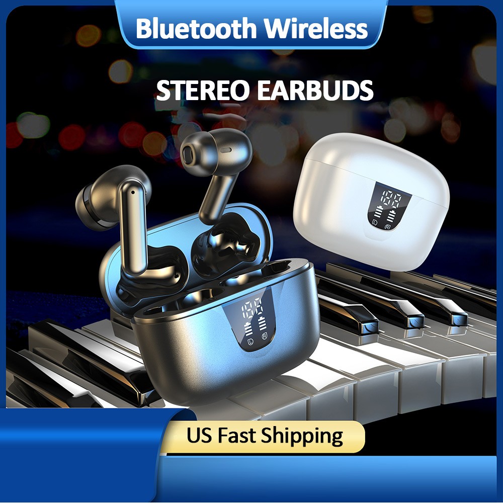 2026 Wireless Bluetooth 5.4 Earbuds Headphones For iPhone Samsung Galaxy Android