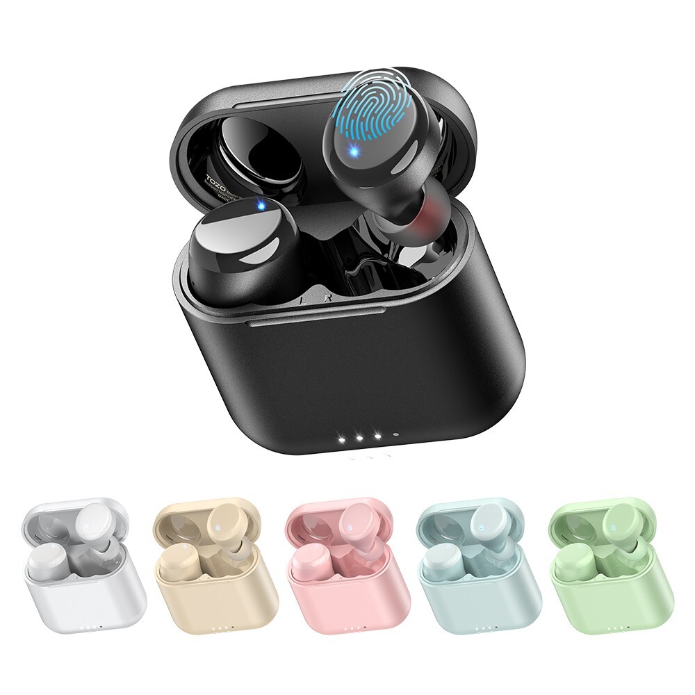 TOZO T6 2024 Ergonomic Version Bluetooth In-Ear Wireless Earbuds Waterproof