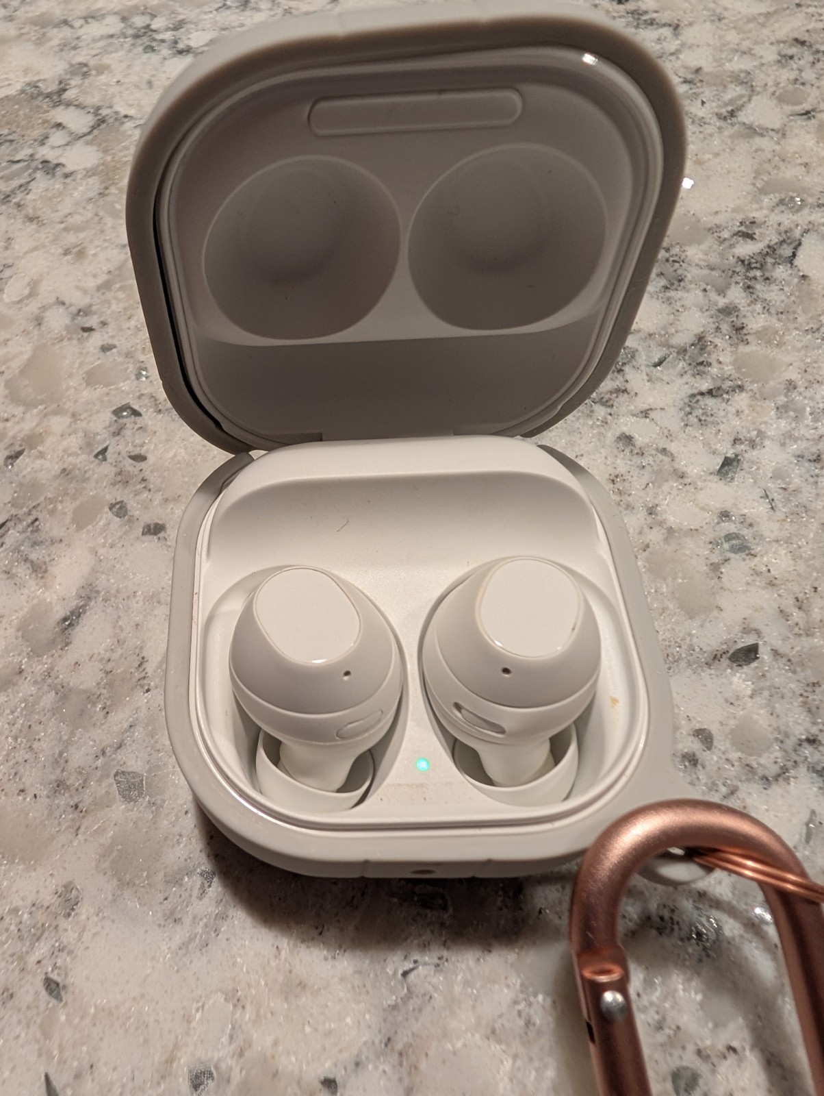SAMSUNG R400 Galaxy Buds FE Bluetooth Earbuds – Nice In Box + Extras Free Ship