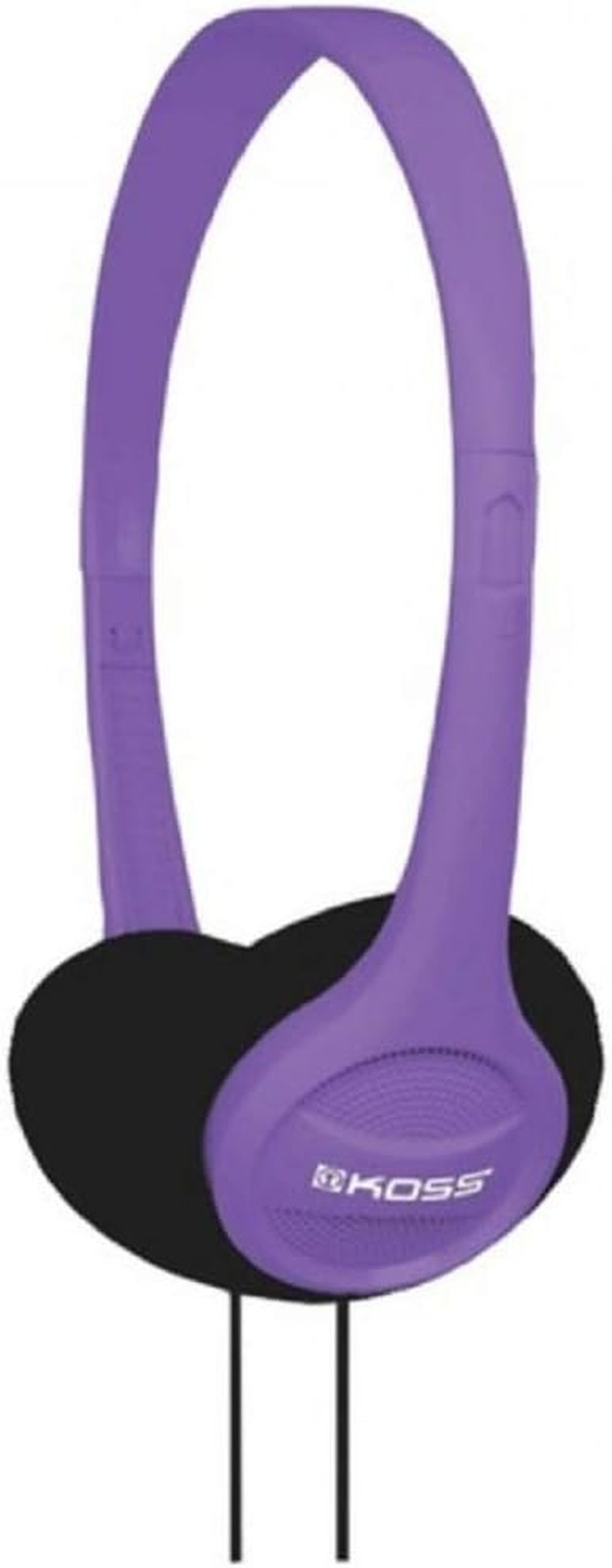 Koss KPH7V Portable On-Ear Headphone with Adjustable Headband – Violet