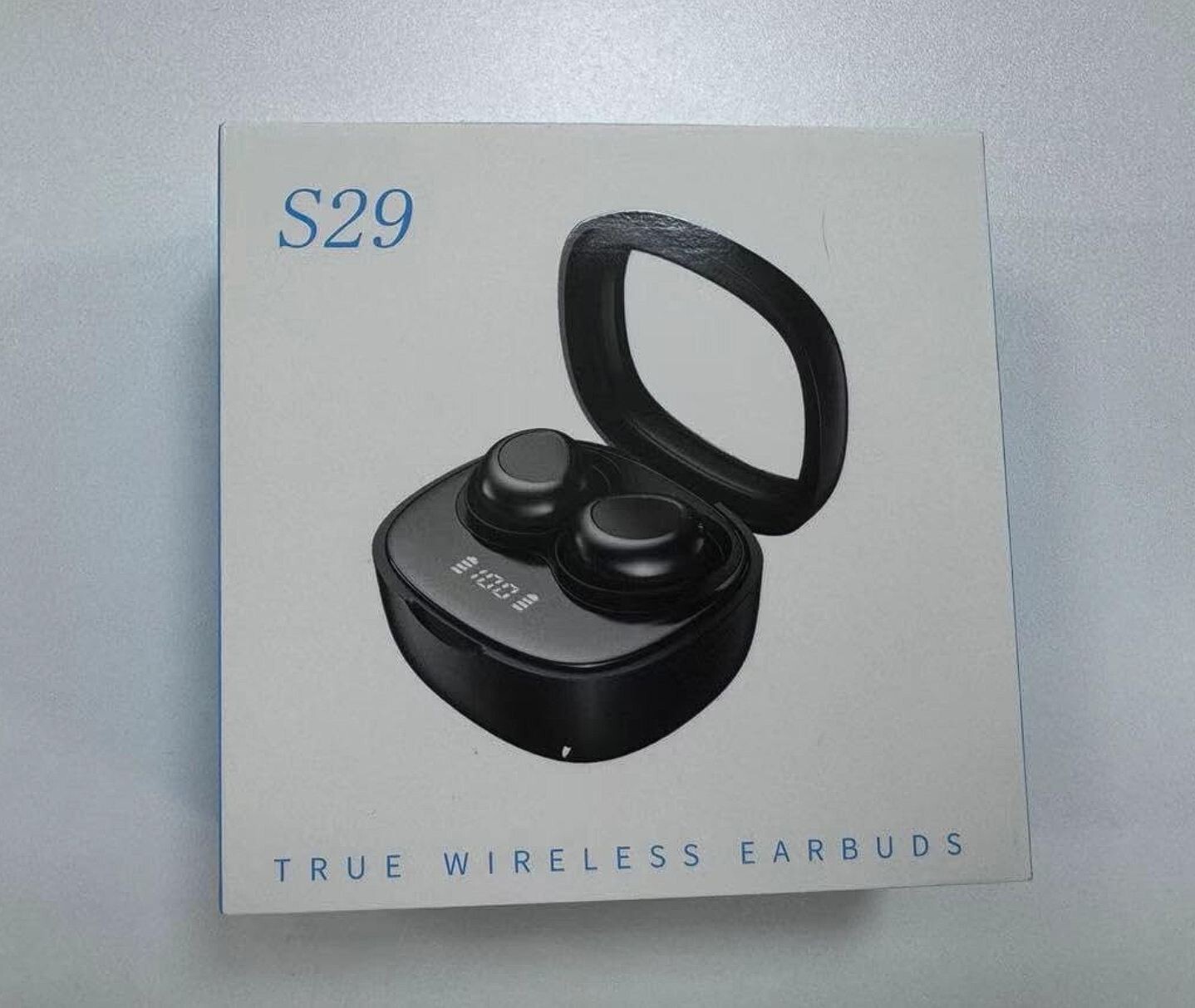 Hendari S29 Bluetooth 5.4 Wireless Earbuds, 45H Playtime, IPX7 Waterproof, Gold