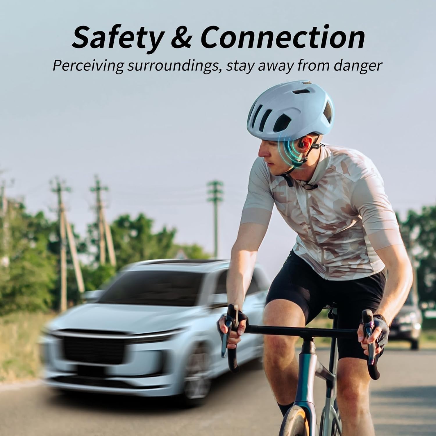 Exceptional Sound & Comfort: Waterproof Bluetooth 5.4 Bone Conduction Headphones