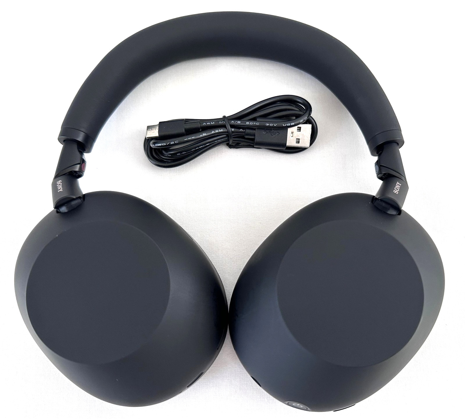 Sony WH-1000XM6 Wireless Noise Canceling Over-Ear Bluetooth Headphones Black 1