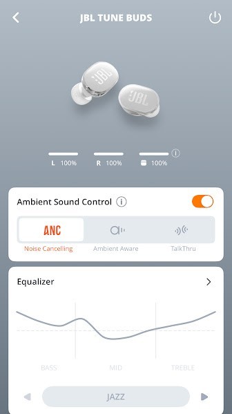 JBL Tune Buds – True Wireless Bluetooth Noise Cancelling Earbuds Ghost Edition