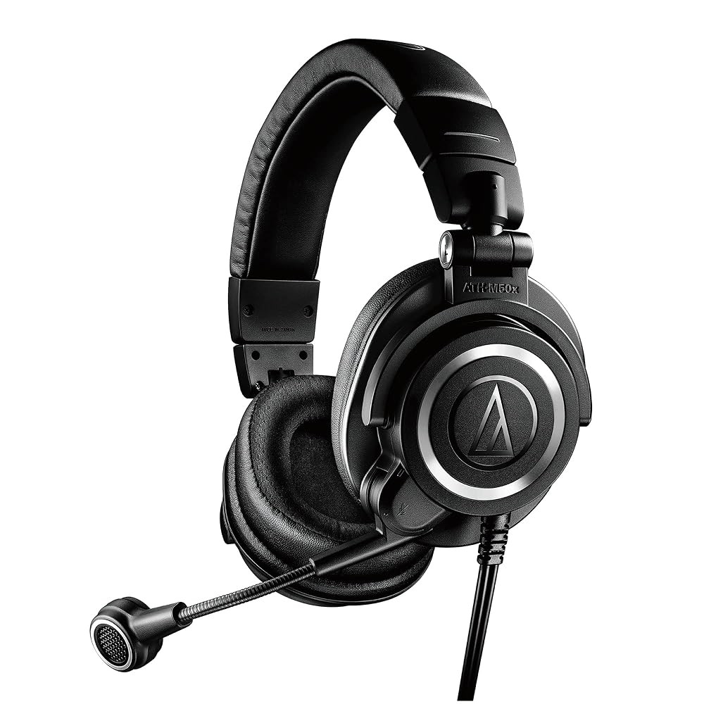 audio-technica ATH-M50xSTS Streaming Headset XLR Condenser Mic Japan Import