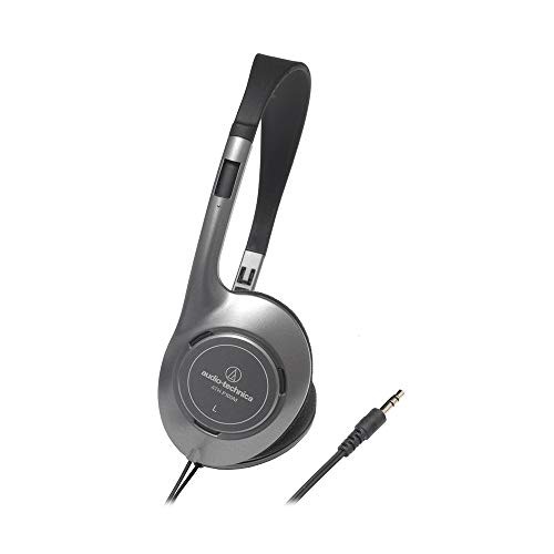 audio-technica ATH-P100M Headphones, Wired, 1.5m, Open Type, On-Ear, Gray