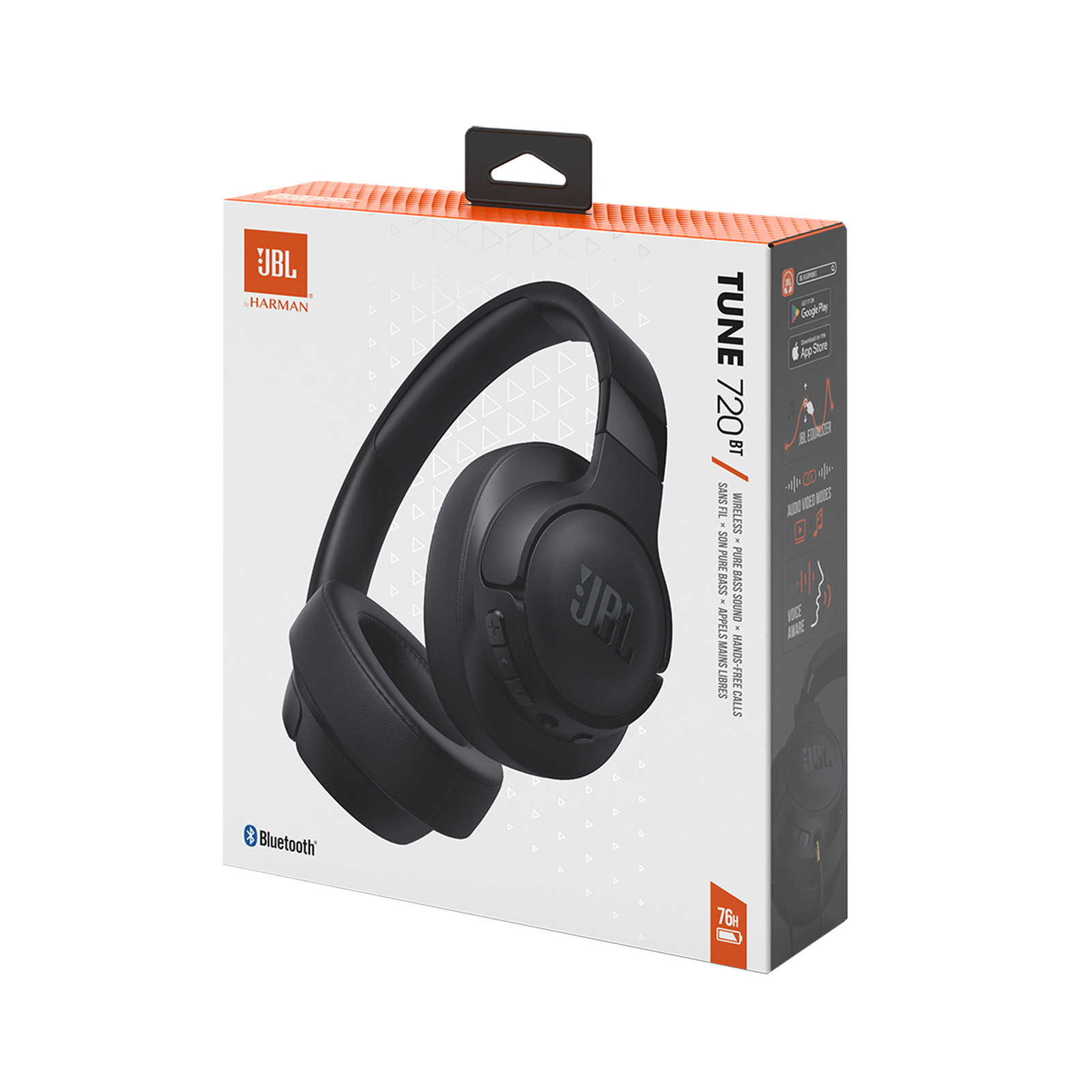JBL Tune 720BT, Wireless over-ear headphones
