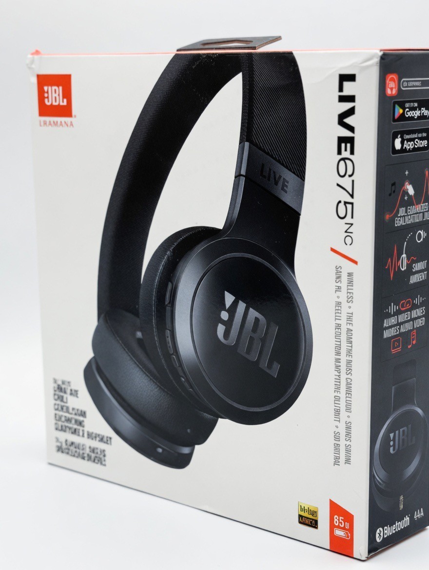 JBL Live 675NC Wireless Over-Ear Headphones Noise Cancelling Bluetooth Headset