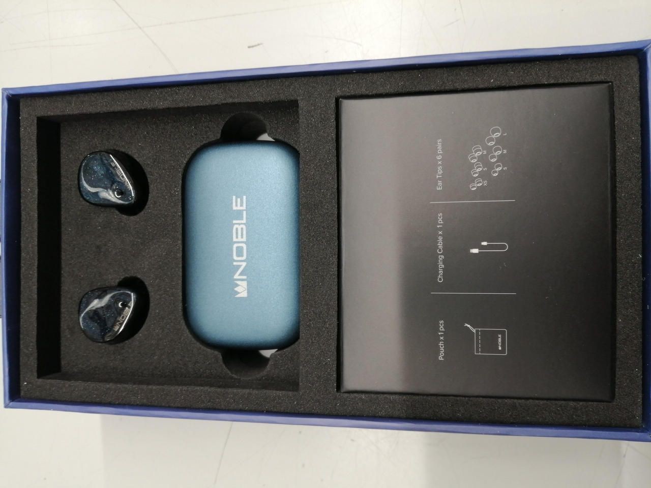 NOBLE Wireless Earbuds by FOKUS MYSTIQUE Used